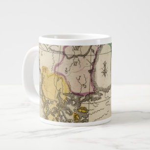 Balkan Peninsula 3 Large Coffee Mug
