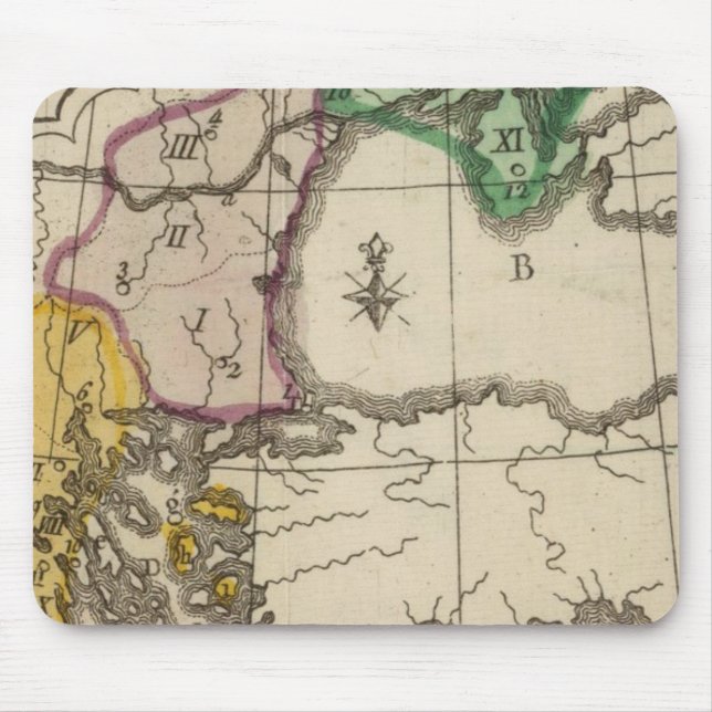 Balkan Peninsula 3 Mouse Pad (Front)