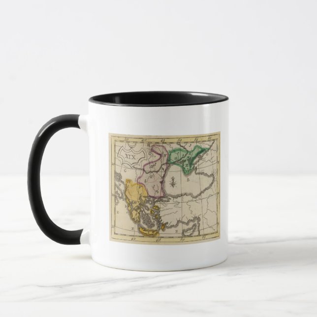 Balkan Peninsula 3 Mug (Left)