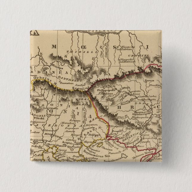 Balkan Peninsula 5 15 Cm Square Badge (Front)