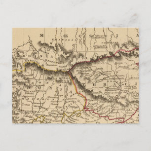 Balkan Peninsula 5 Postcard