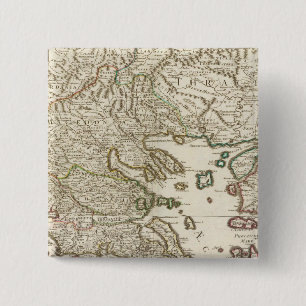 Balkan Peninsula, Greece, Macedonia 15 Cm Square Badge