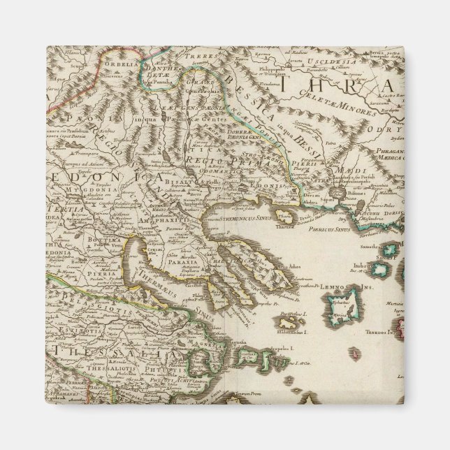 Balkan Peninsula, Greece, Macedonia 2 Magnet (Front)