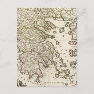 Balkan Peninsula, Greece, Macedonia Postcard