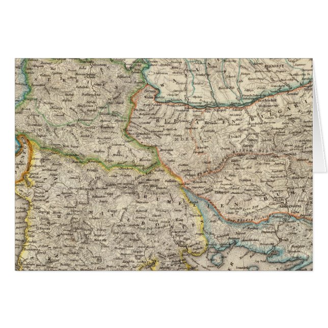 Balkan Peninsula, Turkey 2 (Front Horizontal)