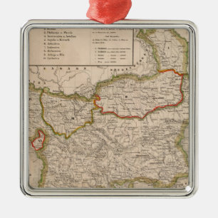 Balkan Peninsula, Turkey, Greece Metal Ornament
