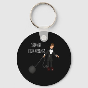 Ball And Chain Key Ring