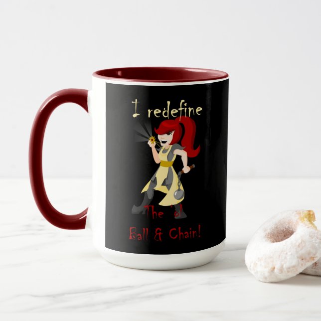 Ball and Chain Mug (With Donut)