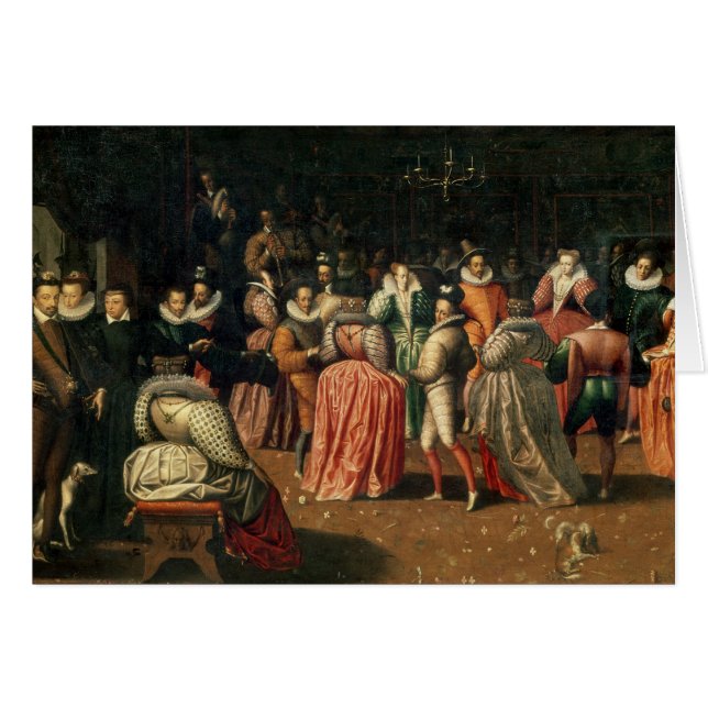 Ball at the Court of King Henri III of France (Front Horizontal)