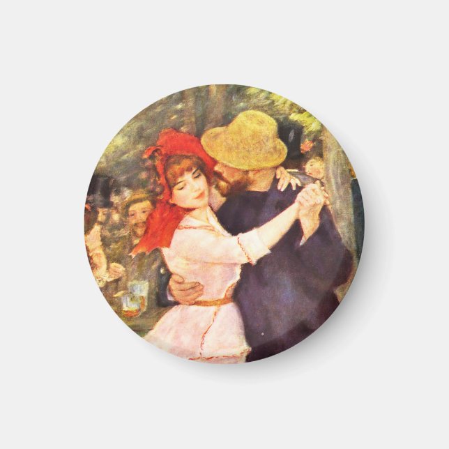 Ball at the Moulin de la Galett Auguste  Renoir    Magnet (Front)