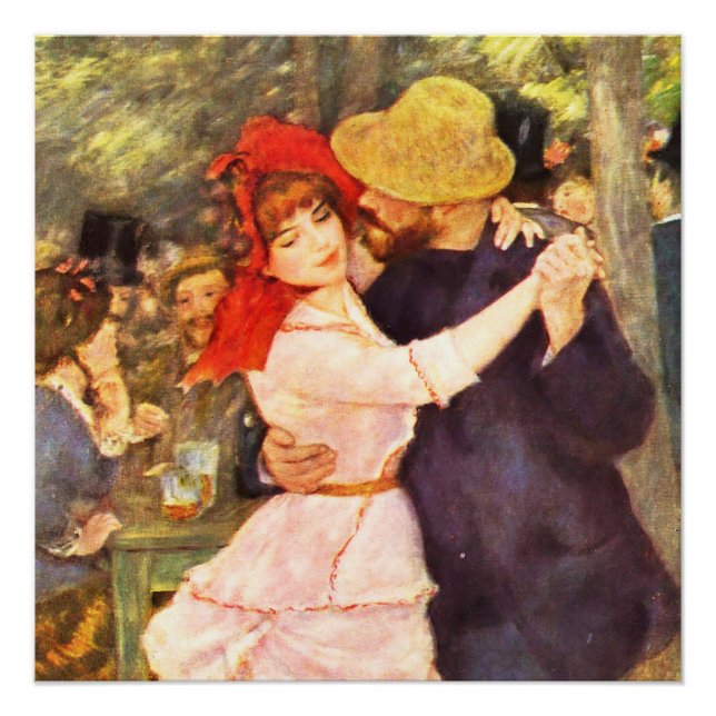 Ball at the Moulin de la Galett Auguste  Renoir    Poster (Front)