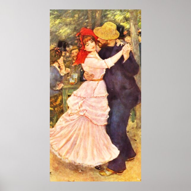 Ball at the Moulin de la Galett Auguste  Renoir    Poster (Front)