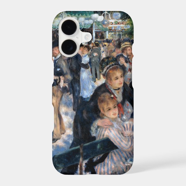 Ball at the Moulin de la Galette, Auguste Renoir (Back)