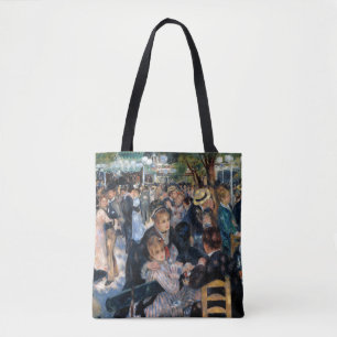 Ball at the Moulin de la Galette, Auguste Renoir Tote Bag