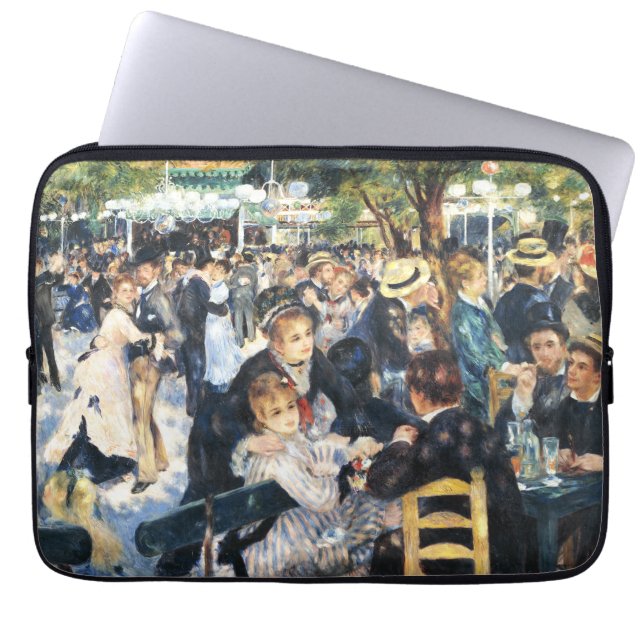 Ball at the Moulin de la Galette Party Renoir    Laptop Sleeve (Front)