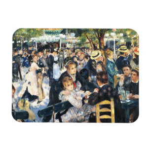Ball at the Moulin de la Galette Party Renoir   Magnet