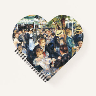 Ball at the Moulin de la Galette Party Renoir     Notebook
