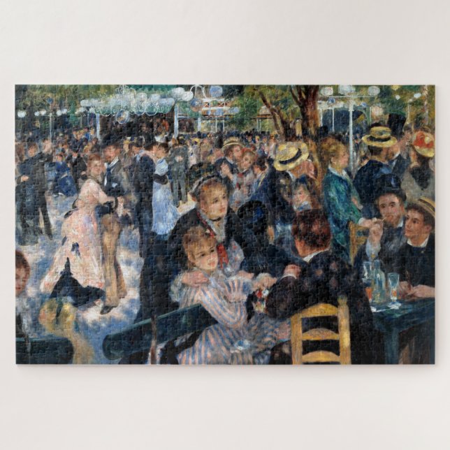 Ball at the Moulin de la Galette, Renoir Jigsaw Puzzle (Horizontal)