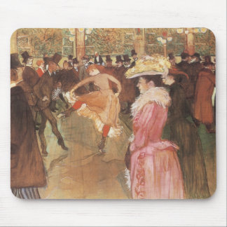 Ball at the Nightclub by Toulouse Lautrec Mouse Pad