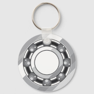 Ball bearing key ring