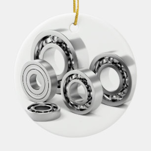 Ball bearings with different sizes ceramic ornament