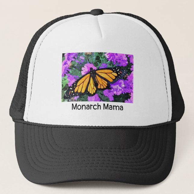 Ball Cap Monarch Mama (Front)