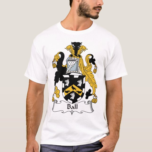 Ball Family Crest T-Shirt (Front)