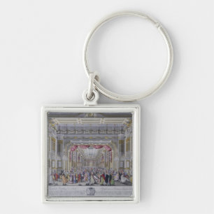 Ball following the coronation of Leopold Key Ring