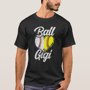 Ball Gigi Baseball Softball Team Sports T-Shirt