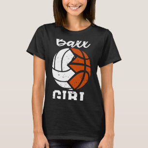 Ball Girl Funny Volleyball Basketball Girl Premium T-Shirt