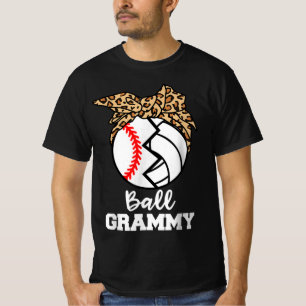 Ball Grammy Fun Baseball Volleyball Grammy  T-Shirt