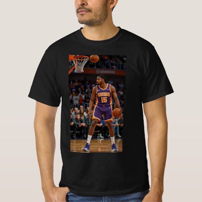 Ball is Life: Classic Basketball Player T-Shirt (Front)