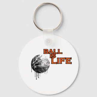 Ball Is Life Key Ring