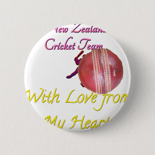 Ball NEWZEALAND 6 Cm Round Badge
