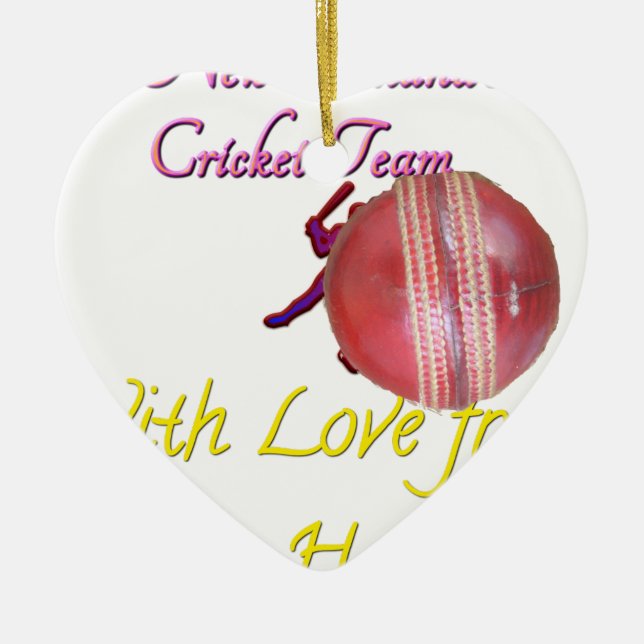 Ball NEWZEALAND Ceramic Ornament (Front)