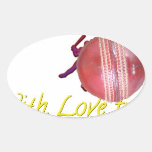 Ball NEWZEALAND Oval Sticker
