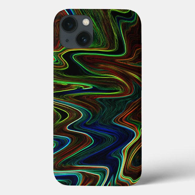 Ball of coloured wool rolled out, what does it do? Case-Mate iPhone case (Back)