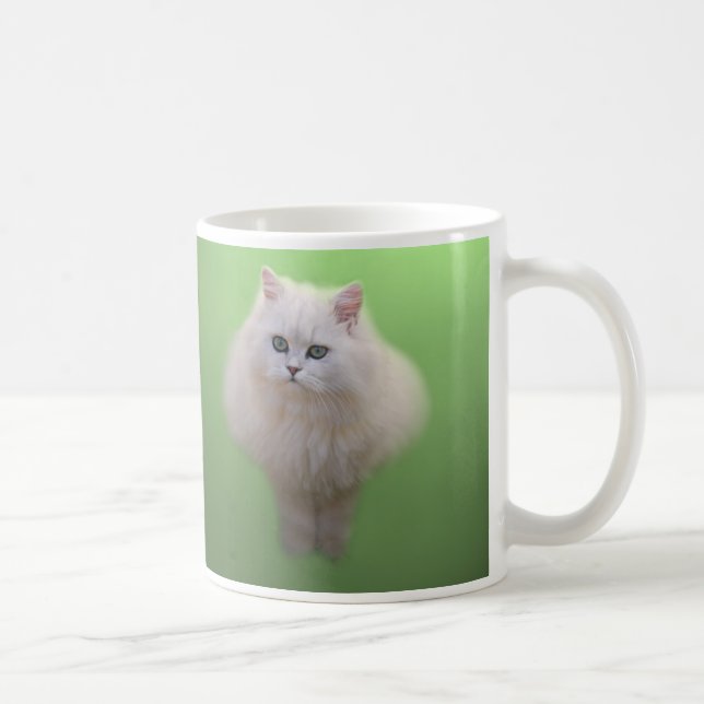 Ball of fluff kitten coffee mug (Right)