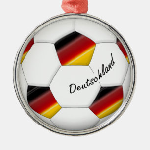Ball of GERMANY SOCCER national team 2014 Metal Tree Decoration
