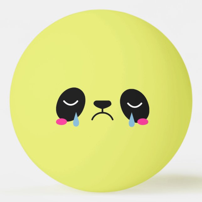 Ball Of Ping Pong Sad Panda (Front)