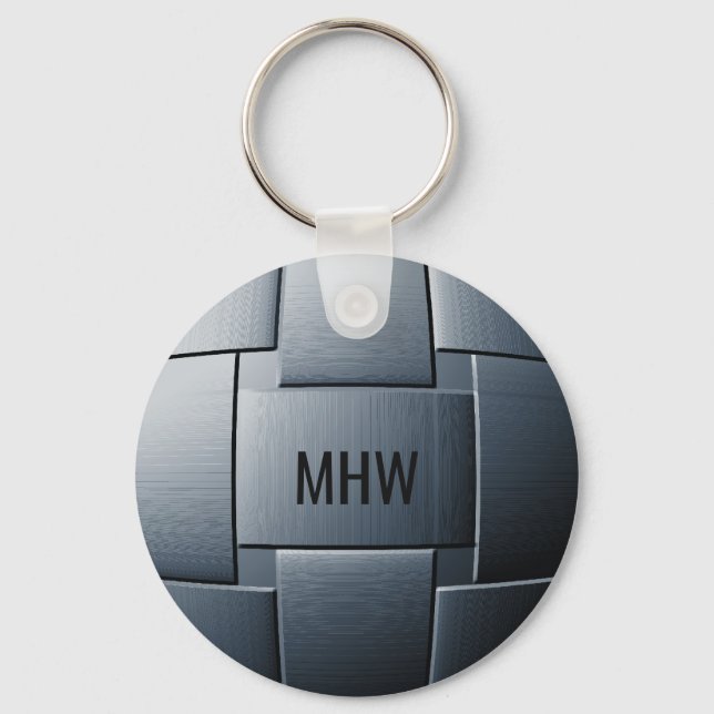 "Ball of Steel" custom key chain (Front)