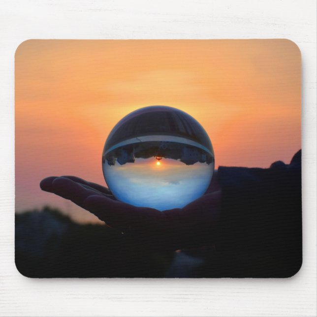 Ball of Sunrise Mousepad (Front)