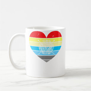 Ball Of Thread And Knitting Needles Knite Coffee Mug