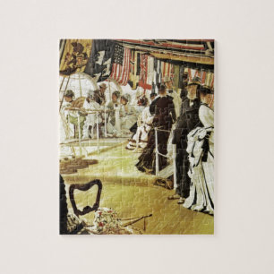 Ball on Shipboard Jigsaw Puzzle