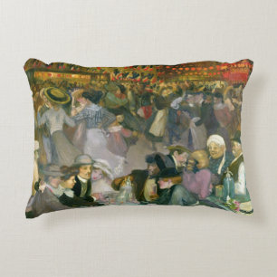 Ball on the 14th July Decorative Cushion