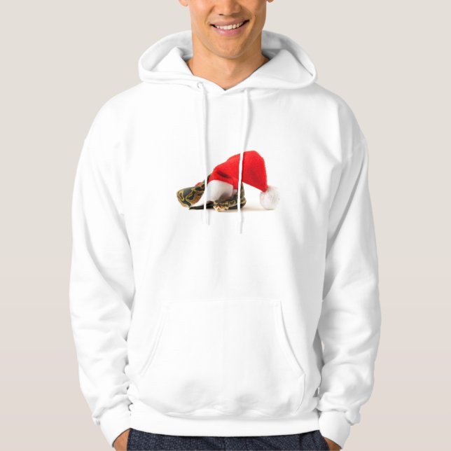 Ball Python Holiday Hoodie (Front)