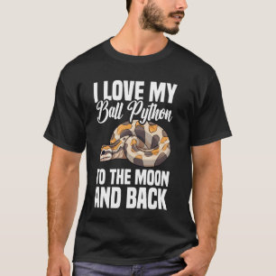 Ball Python Lover Baby Ball Python Breeders Noodle T-Shirt