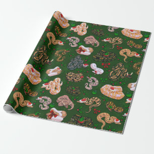 Ball Python Morph Holiday Wrapping Paper
