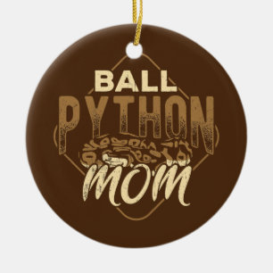 Ball python mum reptile species venomous serpent ceramic ornament