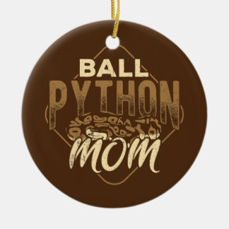 Ball python mum reptile species venomous serpent  ceramic ornament